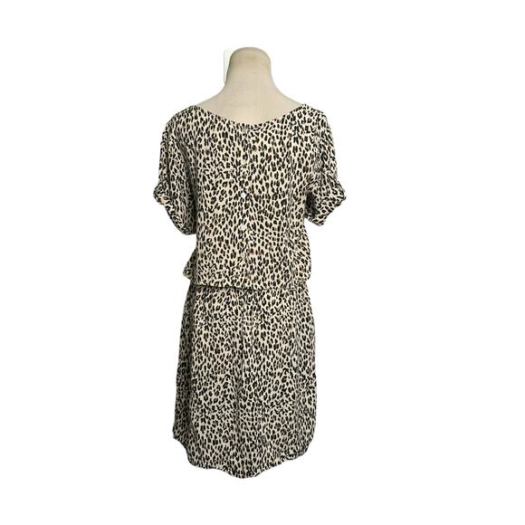 Obey animal print short sleeves mini dress M - Picture 11 of 16